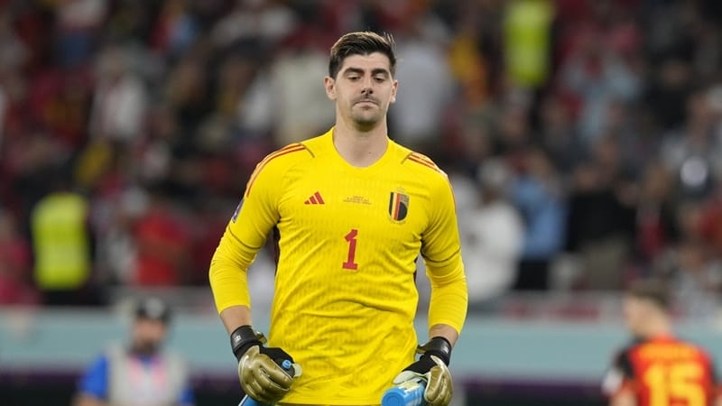 Courtois lỡ EURO 2024.