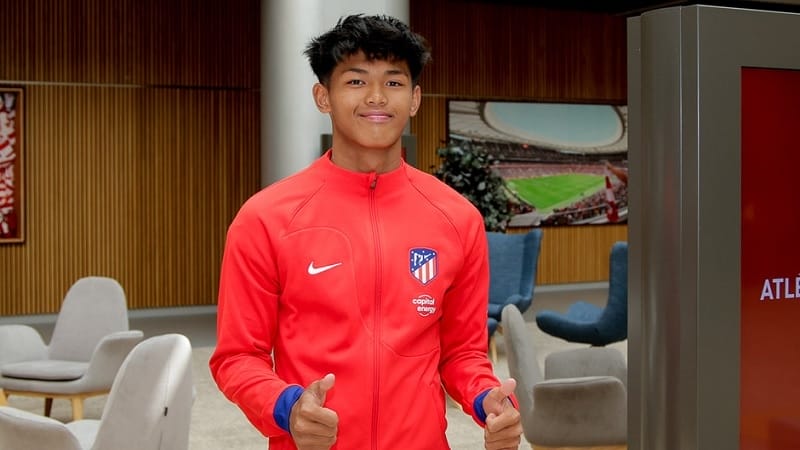 Cầu thủ của Atletico Madrid khen ngợi Tuấn Anh hết lời