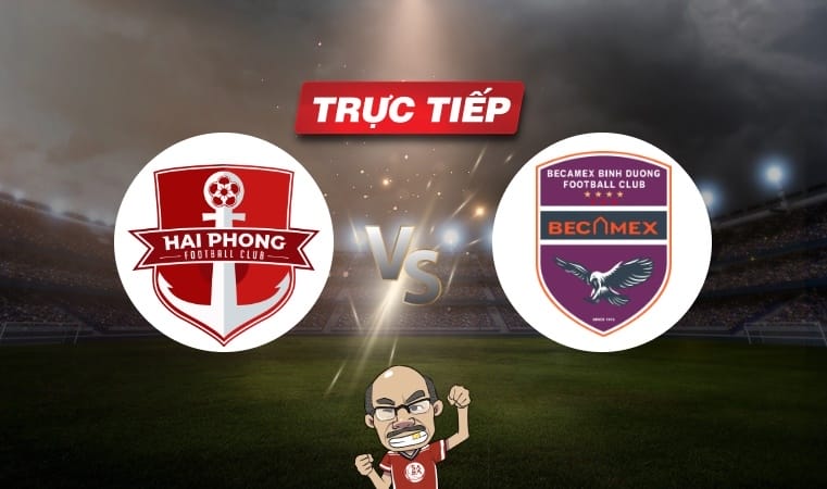 Trực tiếp bóng đá Hải Phòng vs Bình Dương, 19h15 ngày 16/06: Hoán đổi vị trí